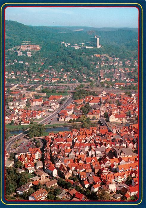 Rotenburg Fulda Fliegeraufnahme mit Herz und Kreislaufzentrum