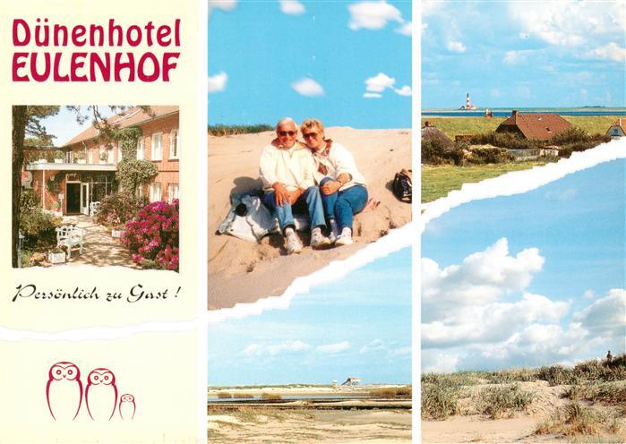 St-Peter-Ording Duenenhotel Eulenhof Strandpartien