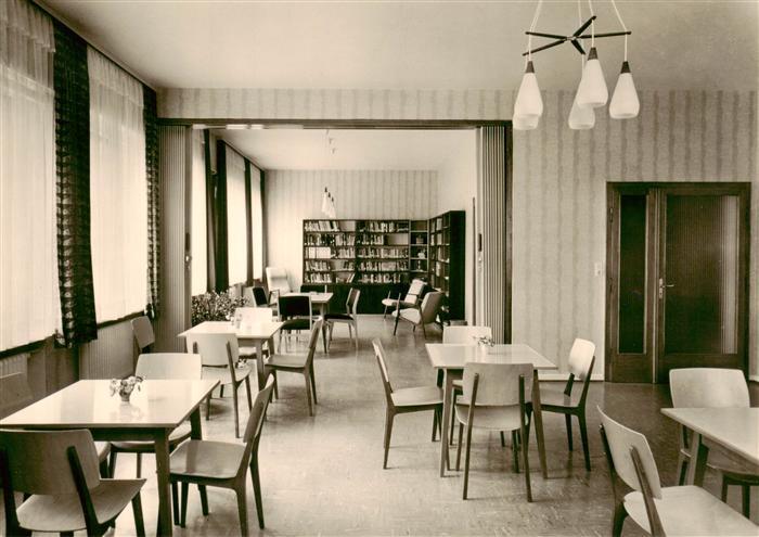 Darmstadt Diakonissenhaus Elisabethenstift Gemeindeseminar Speisezimmer Biblioth