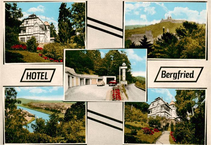 Wuerzburg Bayern Hotel Bergfried Panorama Maintal