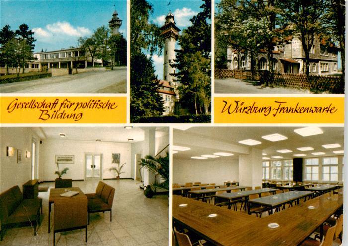 Wuerzburg Bayern Frankenwarte Gesellschaft fuer politische Bildung Saal