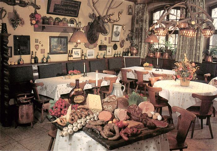 Wuerzburg Bayern Fraenkischer Gasthof Zur Stadt Mainz Gaststube Weinstube