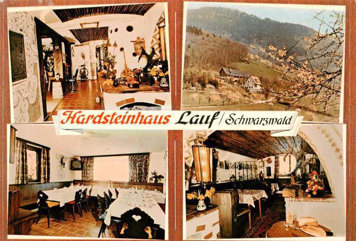 Lauf Baden Hardsteinhaus Restaurant Landschaft Schwarzwald