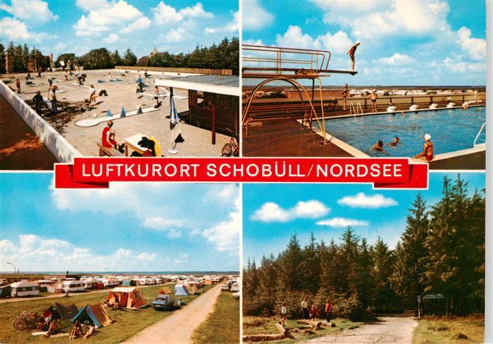Schobuell Husum Nordsee Freibad Minigolf Campingplatz Luftkurort