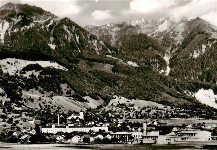 Triesen Liechtenstein FL Panorama Gebirge