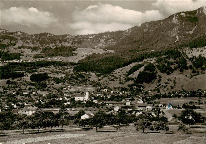 Triesen Liechtenstein FL Panorama