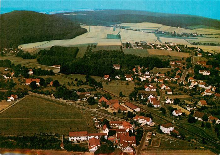 Bad Holzhausen Luebbecke Preussisch Oldendorf NRW Panorama Wiehengebirge