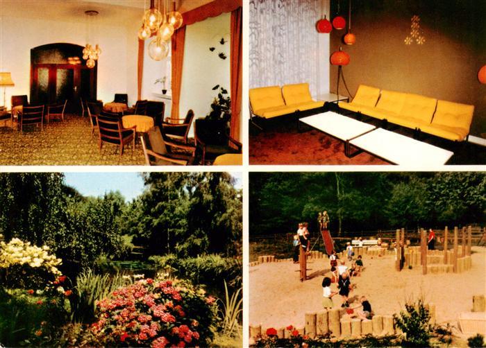 Porta Westfalica DRK Muetter-Kurheim Parkanlagen Kinderspielplatz