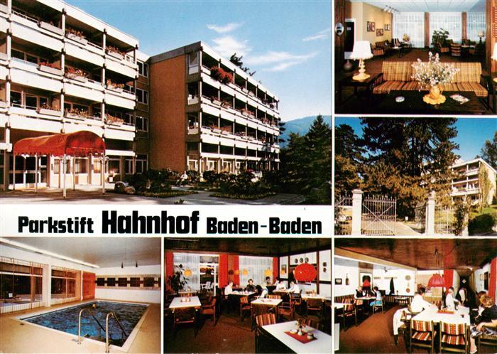 BADEN-BADEN BW Parkstift Hahnhof