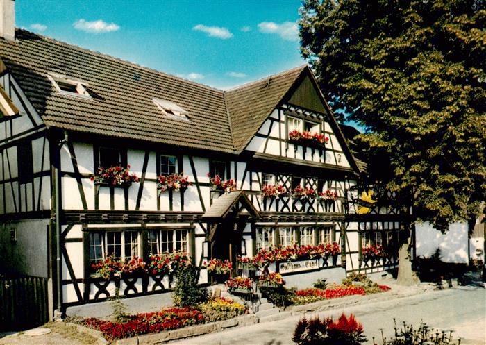 Sasbachwalden Gasthaus Engel Fachwerkhaus