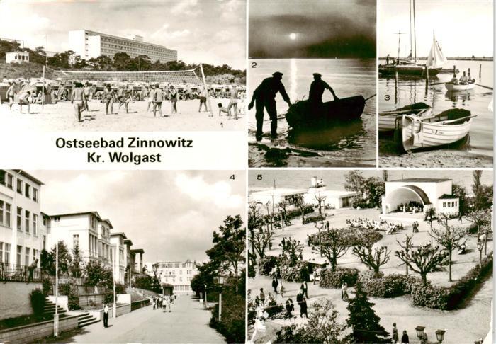 Zinnowitz Ostseebad Feriendienst der IG Wismut Ferienheim Roter Oktober Fischer