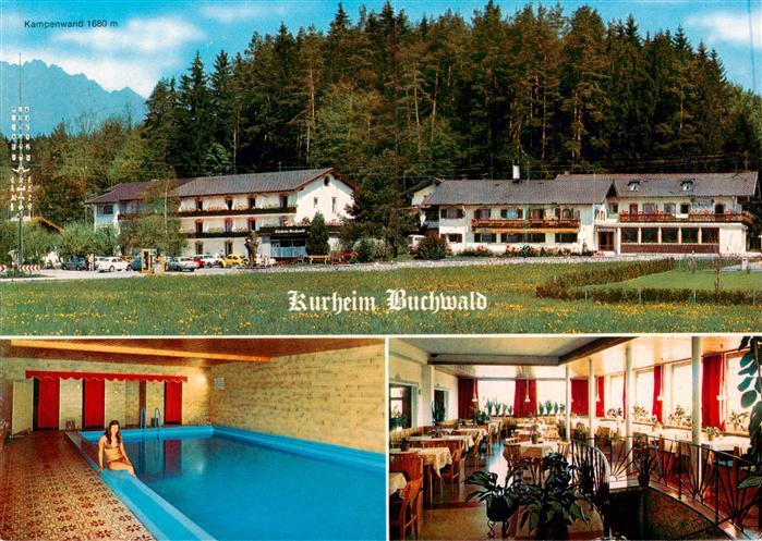 Feldwies uebersee Chiemsee Kurhotel Buchwald Hallenbad Gastraum