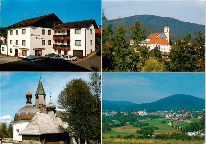 Bischofsmais Pension Platzek Kirchen Panorama