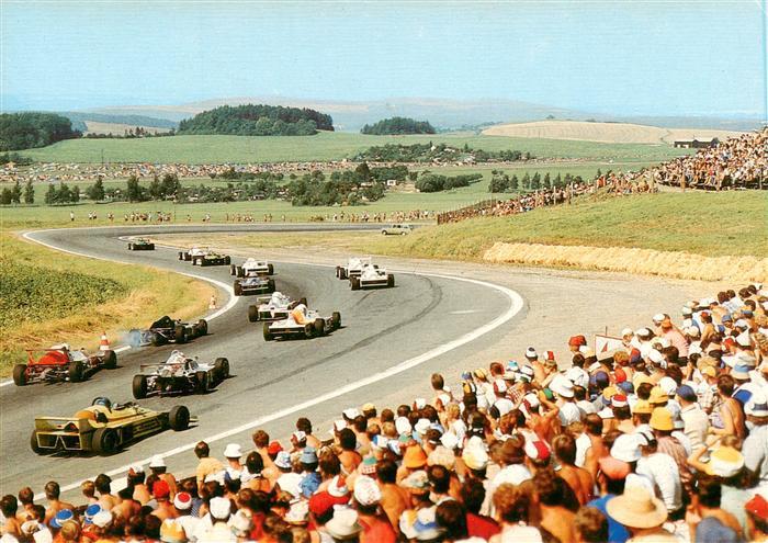 Schleiz Schleizer Dreieck Rennen Kurvenlabyrinth am Buchhuebel