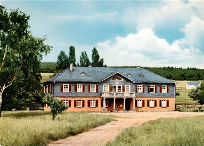 St Goarshausen Rhein Turner und Jugendheim Loreley auf der Loreley