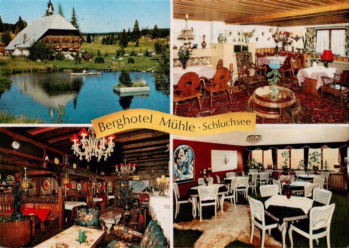 Schluchsee Berghotel Muehle Gastraeume