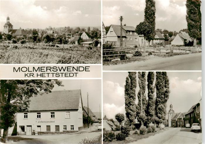 Molmerswende Panorama Ortspartien Lebensmittel Geschaeft