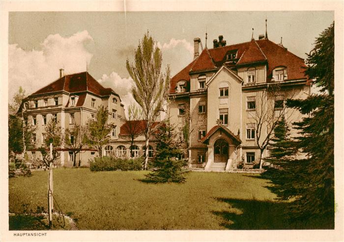 Naunhof  Leipzig Erholungsheim Naunhof der AOK Hauptansicht