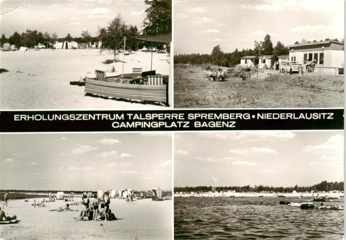 Spremberg Niederlausitz Erholungszentrum Talsperre Spremberg Campingplatz Bagenz
