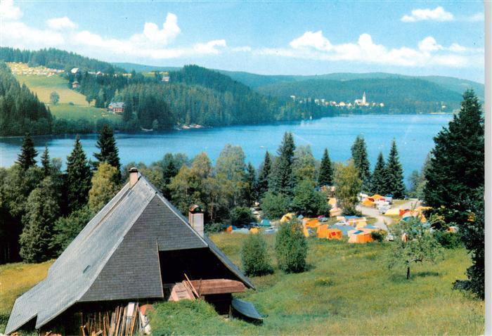 TITISEE Schwarzwald BW Camping Seepartie