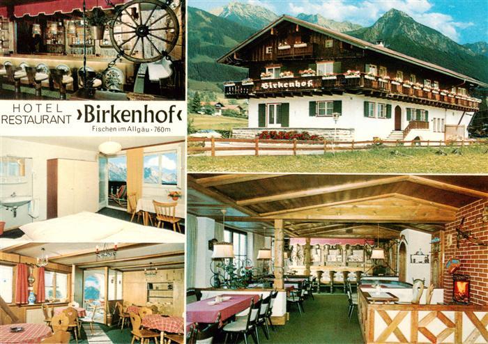 Fischen Allgaeu Hotel Restaurant Birkenhof Gastraeume