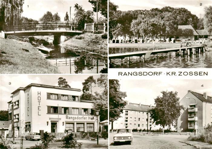 Rangsdorf Klein Venedig Strandbad Hotel Rangsdorfer Hof Neubauten