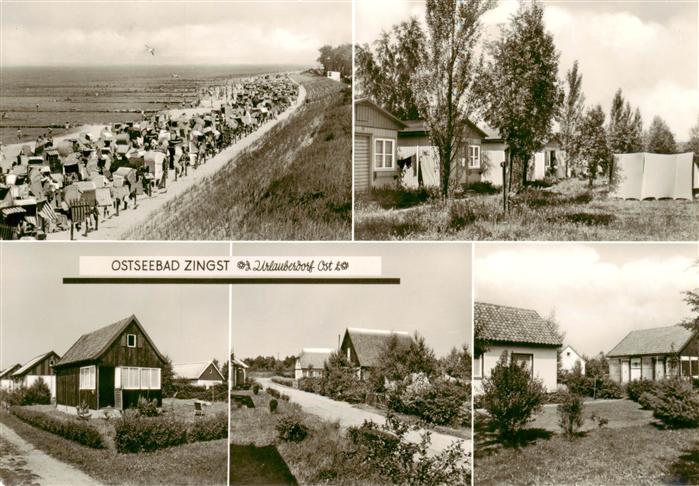 Zingst Ostseebad Strandpartie Urlauberdorf Ost Bungalows