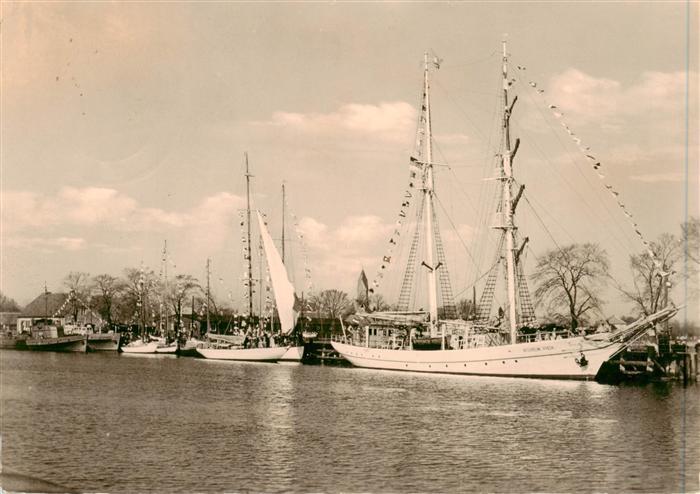 Wieck Greifswald Segelschulschiff Wilhelm Pieck