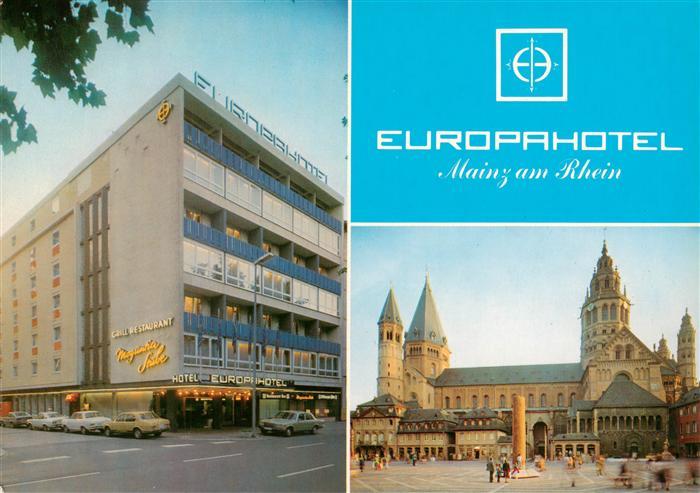 Mainz  Rhein Europahotel Kirche