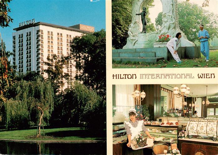 Wien AT Hilton International Park Gastraum
