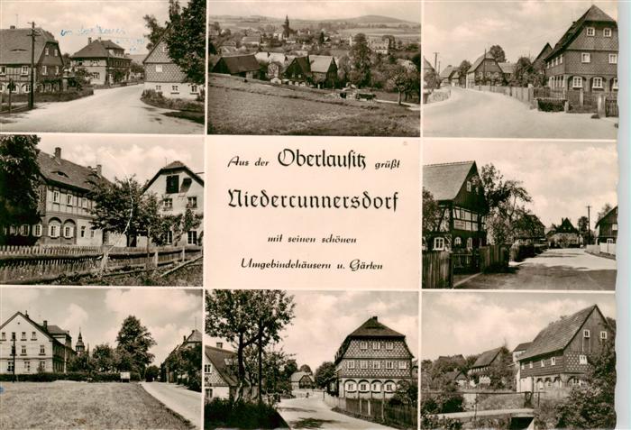 Niedercunnersdorf Ortspartien Teilansichten