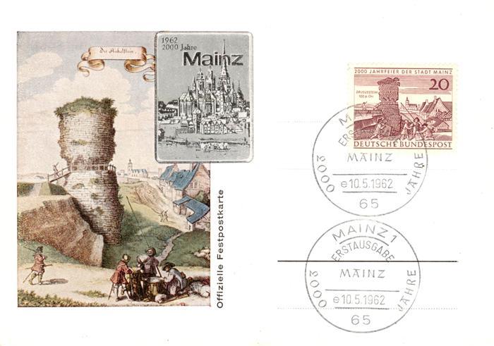 Mainz Rhein Der Aichelstein