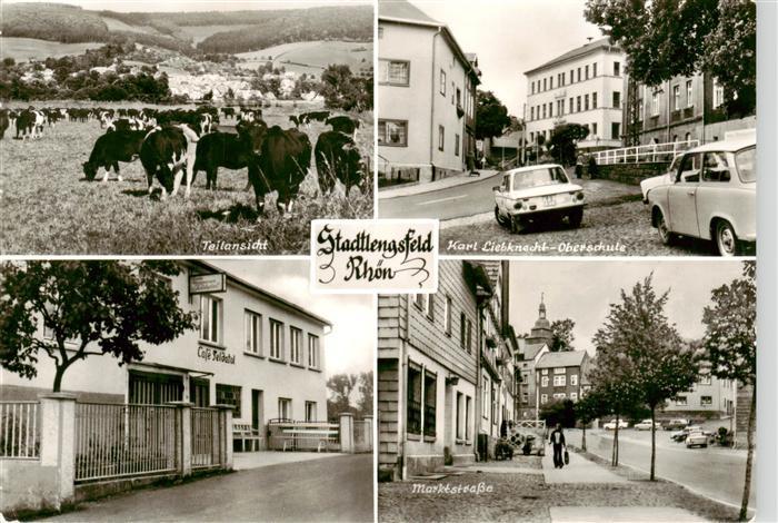 Stadtlengsfeld Teilansicht Karl Liebknecht Oberschule Marktstrasse