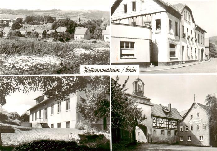 Kaltennordheim Gaststaette Haus der Werktaetigen Schlosseingang