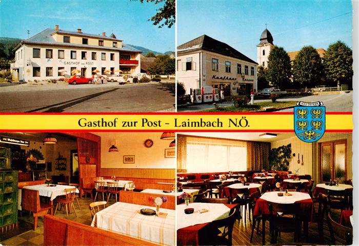 Laimbach Muenichreith Gasthof zur Post Gastraeume Kaufhaus