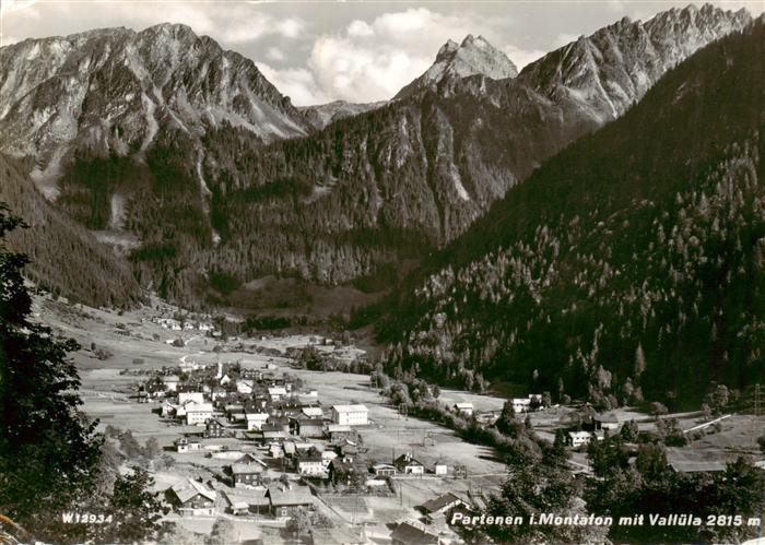 Partenen Vorarlberg mit Valluela