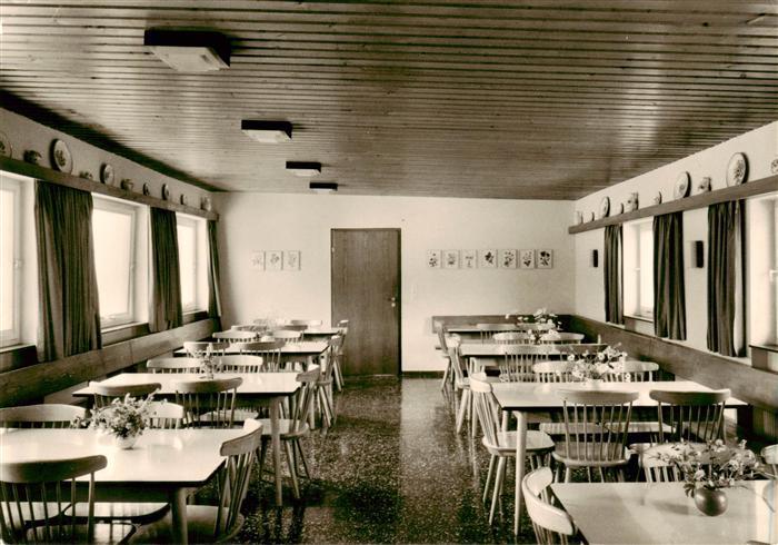 Hirschegg Kleinwalsertal Vorarlberg AT Ferienheim Schloessle Gastraum