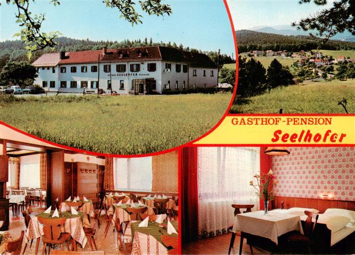 Prigglitz Gasthof Pension Seelhofer Gastraum Gaestezimmer