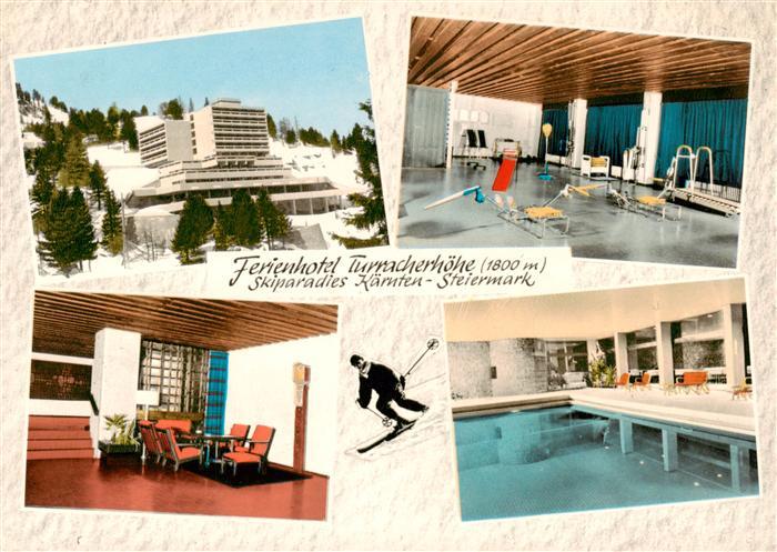 Frankfurt Main Ferienhotel Turracherhoehe Fitnessraum Gastraum Hallenbad