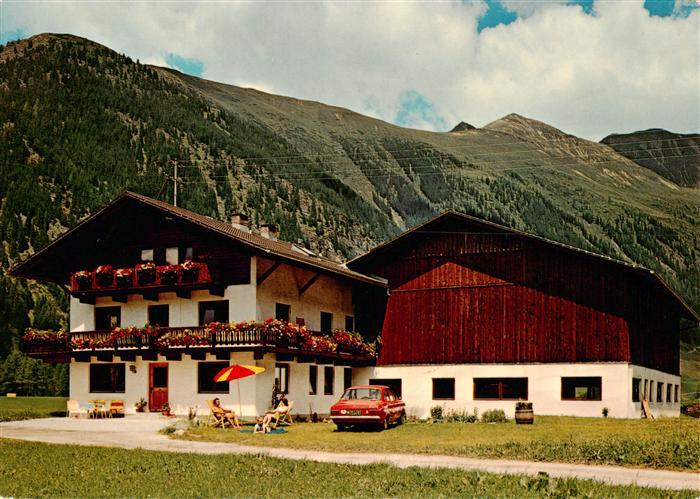 Niederthai oetztal Tirol AT Muellerhof