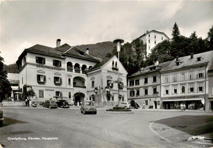 Greifenburg Kaernten AT Hauptplatz