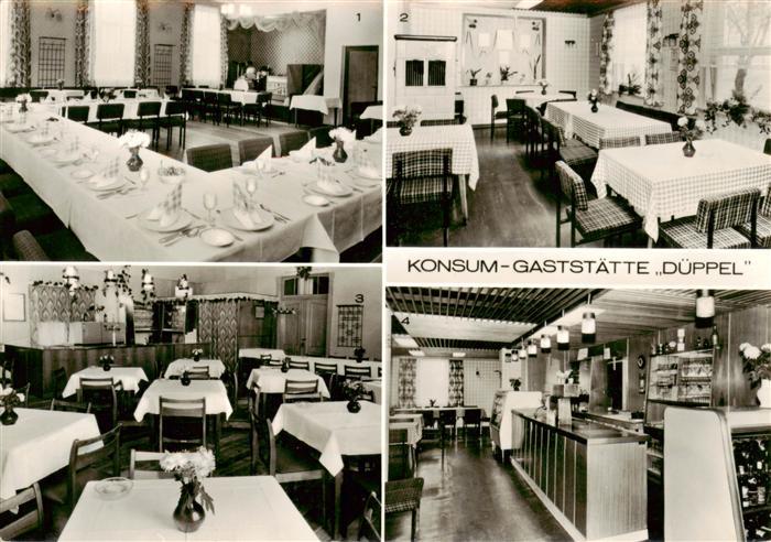 Seebergen Gotha Konsum Gaststaette Dueppel Gastraeume Theke