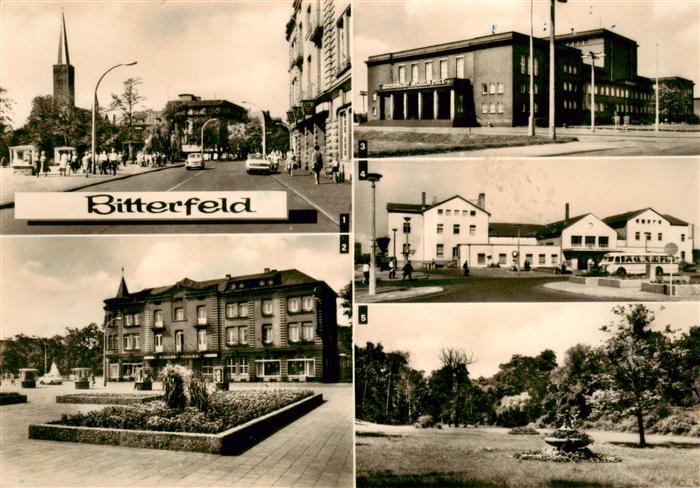 Bitterfeld Sachsen-Anhalt Walther Rathenau Strasse HO Hotel Central Kulturpalast