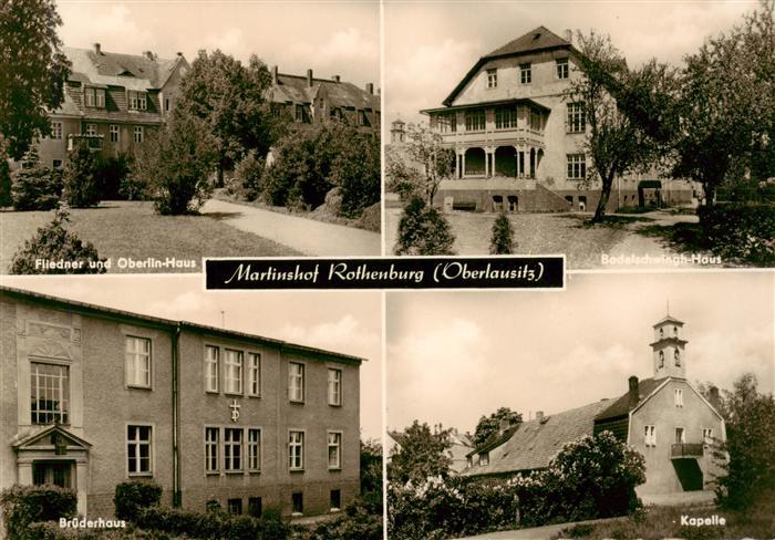 Rothenburg  Oberlausitz Martinshof Fliedner und Oberlin Haus Bodelschwingh Haus
