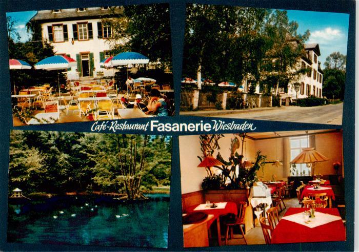 Wiesbaden Cafe Restaurant Fasanerie Gaststube Terrasse Schwanenteich