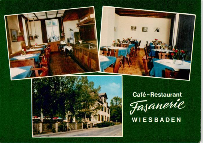 Wiesbaden Cafe Restaurant Fasanerie Gastraeume Ortspartie