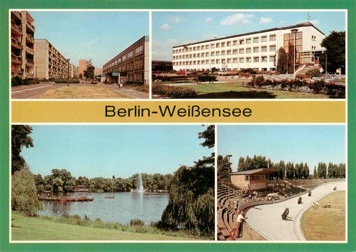 Weissensee Berlin Falkenberger Strasse Sporthotel Weisser See Radrennbahn