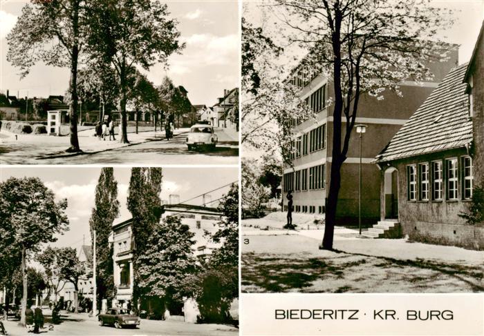 Biederitz Ernst Thaelmann Platz Harnackstrasse Polytechnische Oberschule