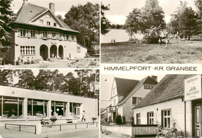 Himmelpfort FDGB Erholungsheim Werner Schaumann Freibad am Stolpsee Konsum Kaufh