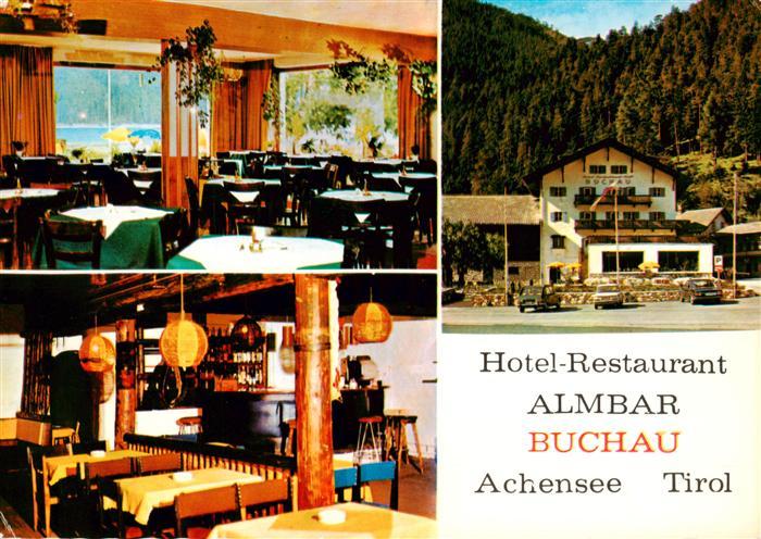 Buchau Achensee Hotel Restaurant Almbar Gastraeume